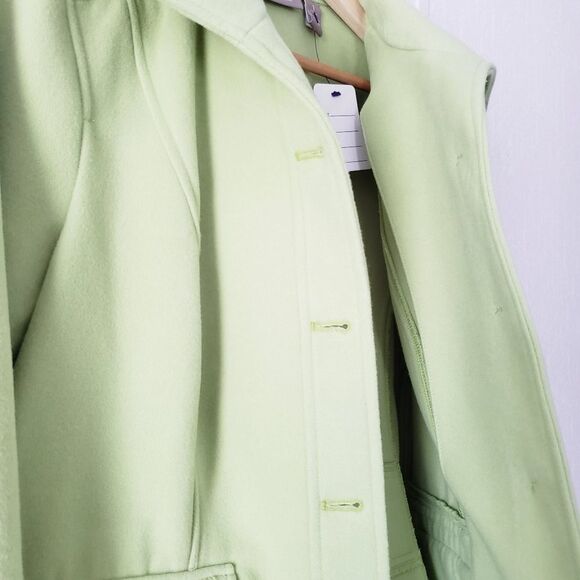 New Chico's Coat lime green - Picture 7 of 11
